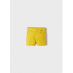 Bermuda sarja básica - amarelo