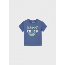 T-shirt aplicação "croco"