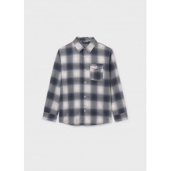 Camisa m/comp.xadrez flanela