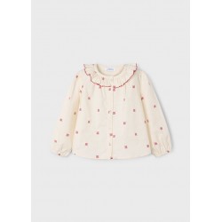 Blusa gola estampada - Mac...