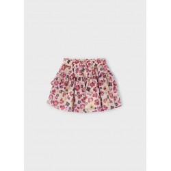 Saia estampada - cereja