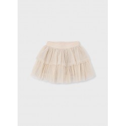 Saia tule fantasia - areia