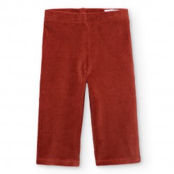 Calças pana de malha do...