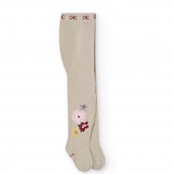 Collants floral para o bebé...