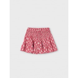 Saia calça estampada -...