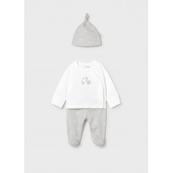 Set prenda conj. gorro - prata