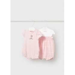 Set 2 babygrow curtos -...